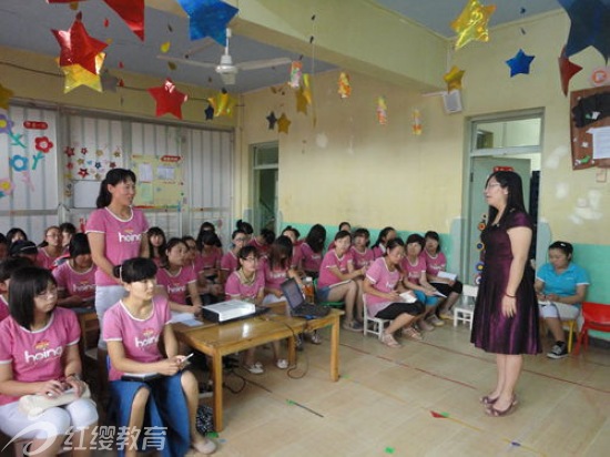 紅纓總部老師老師赴河北固安紅纓小神龍幼兒園入園督導(dǎo)