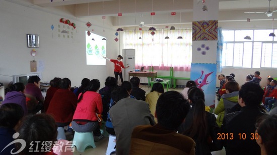 湖北安陸紅纓新世紀(jì)幼兒園舉辦開放日活動