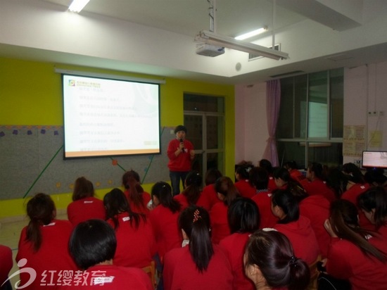 陜西西安紅纓成長樹幼兒園舉辦主題分享活動