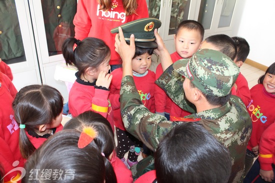 安徽滁州紅纓愛心•萬豪幼兒園走進消防隊