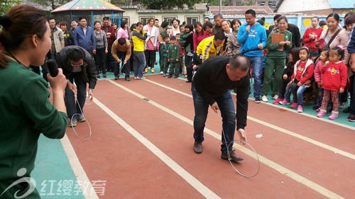 山東濟南紅纓智慧樹幼兒園舉辦春季運動會