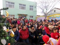 山東夏津藍(lán)天幼兒園慶圣誕迎新年主題活動(dòng)